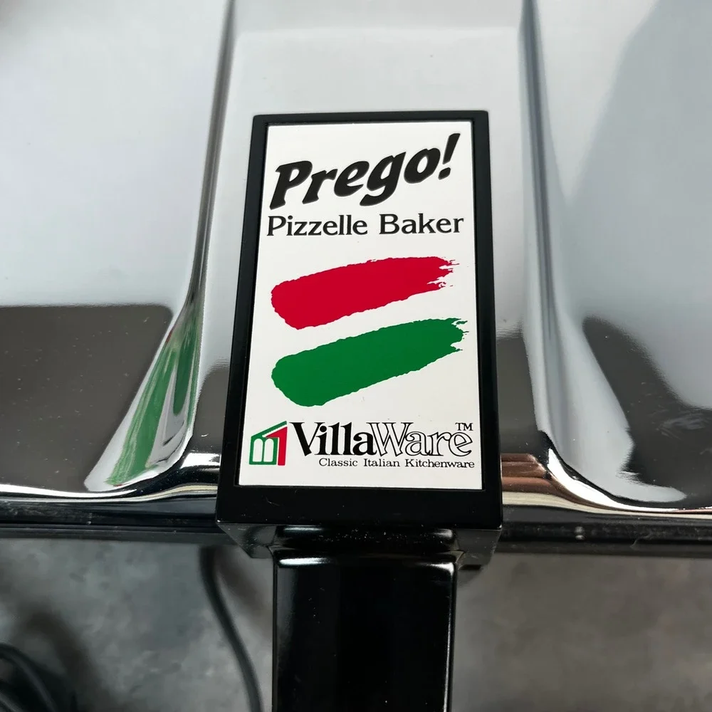 VillaWare Prego‎ Series II Pizzelle Baker 3600-NS Non-Stick Italian Cookie Maker